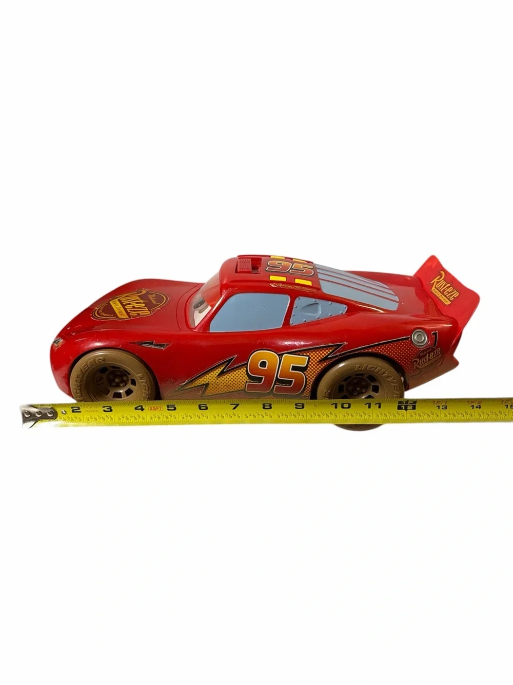 Disney Pixar Cars Lightning McQueen Toy Car Expressions Bar - Eye Movement 14 in